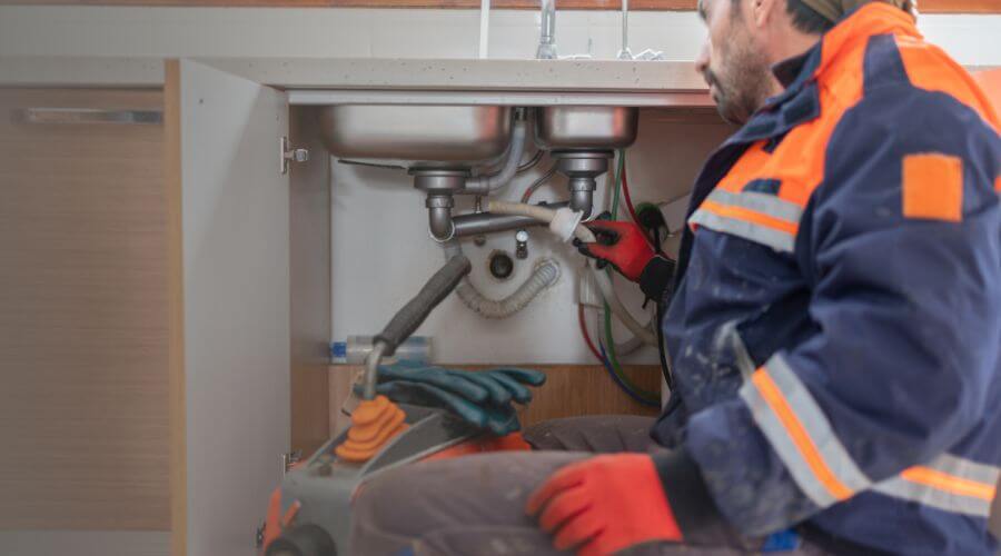 Residential Slab Leak Plumbing in Lane City, TX